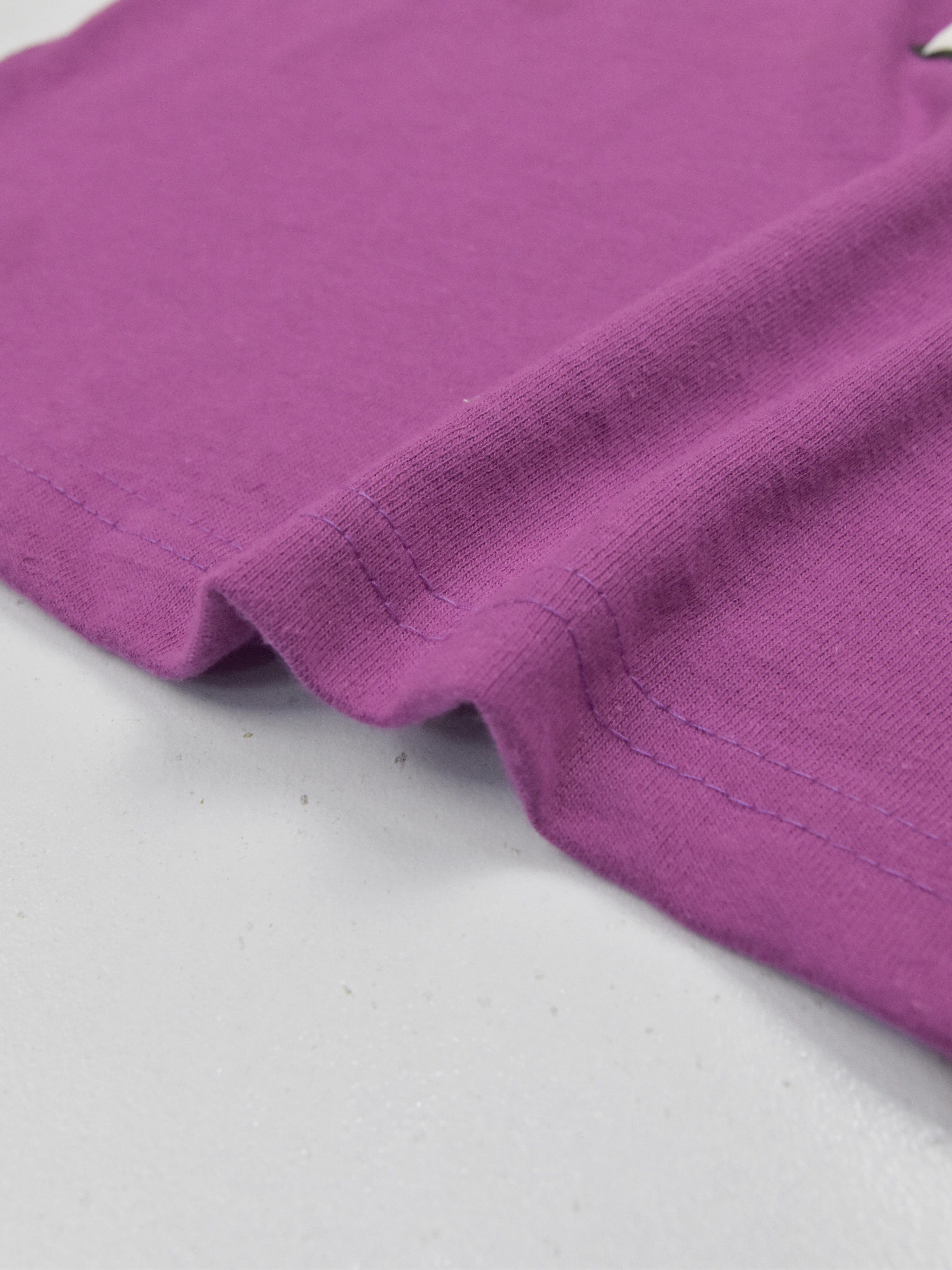 7 Star Single Jersey Crew Neck Tee Shirt For Kids-Magenta-RT232