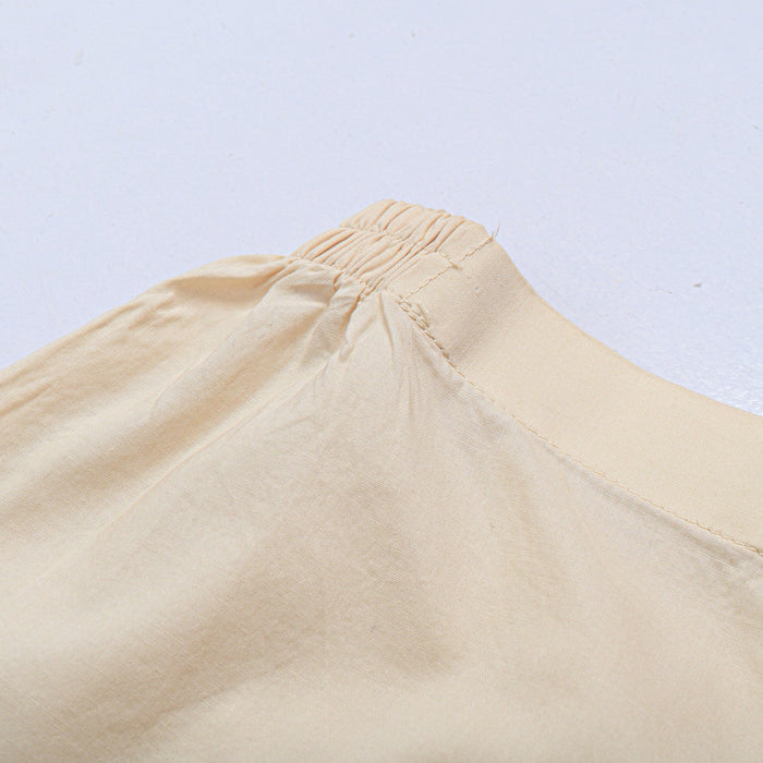 khaadi Embellished Straight Trouser For Women-Beige-RT598