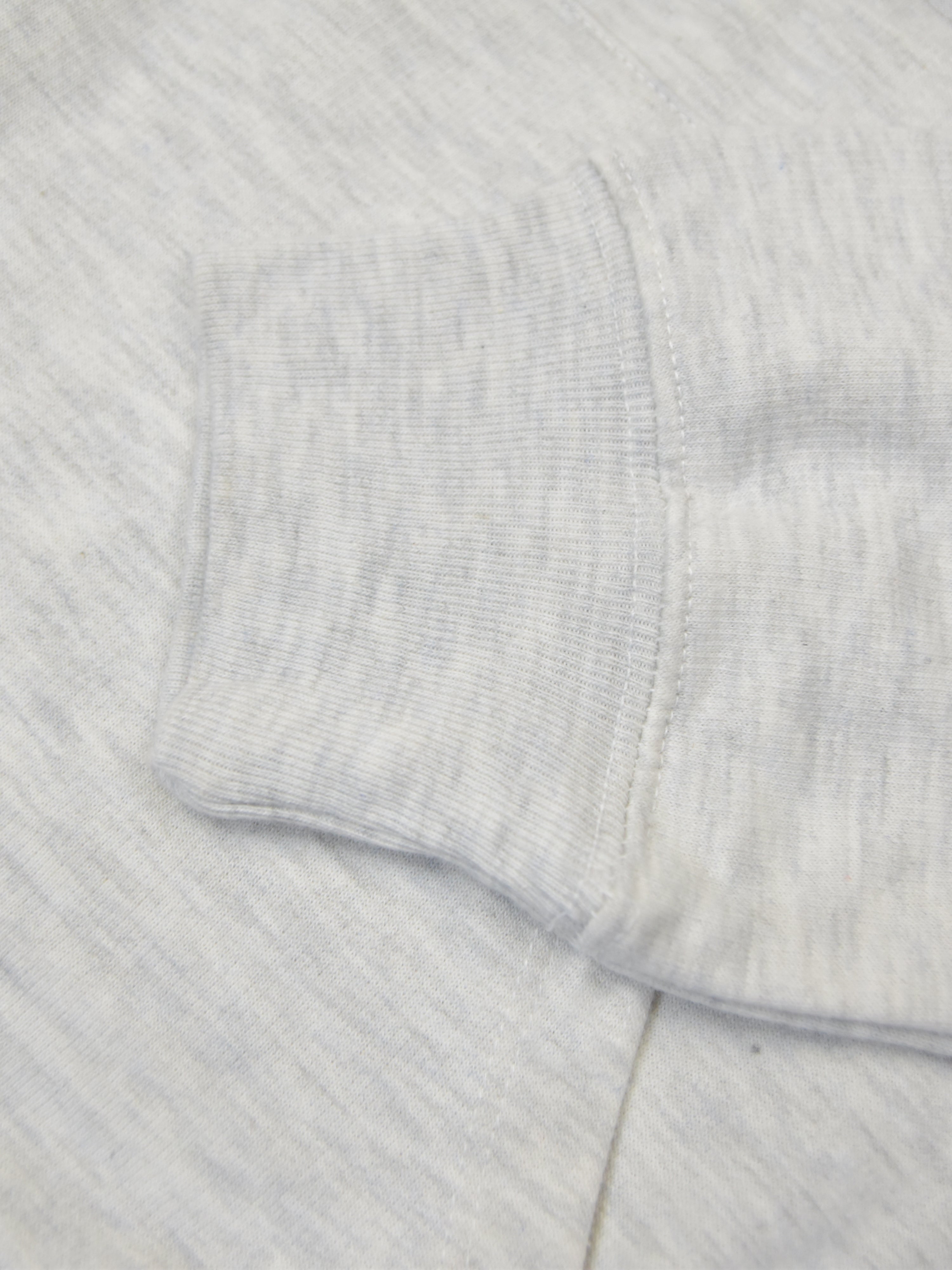 Wound up Fleece Pullover Hoodie For Women-Off White Melange-RT1085