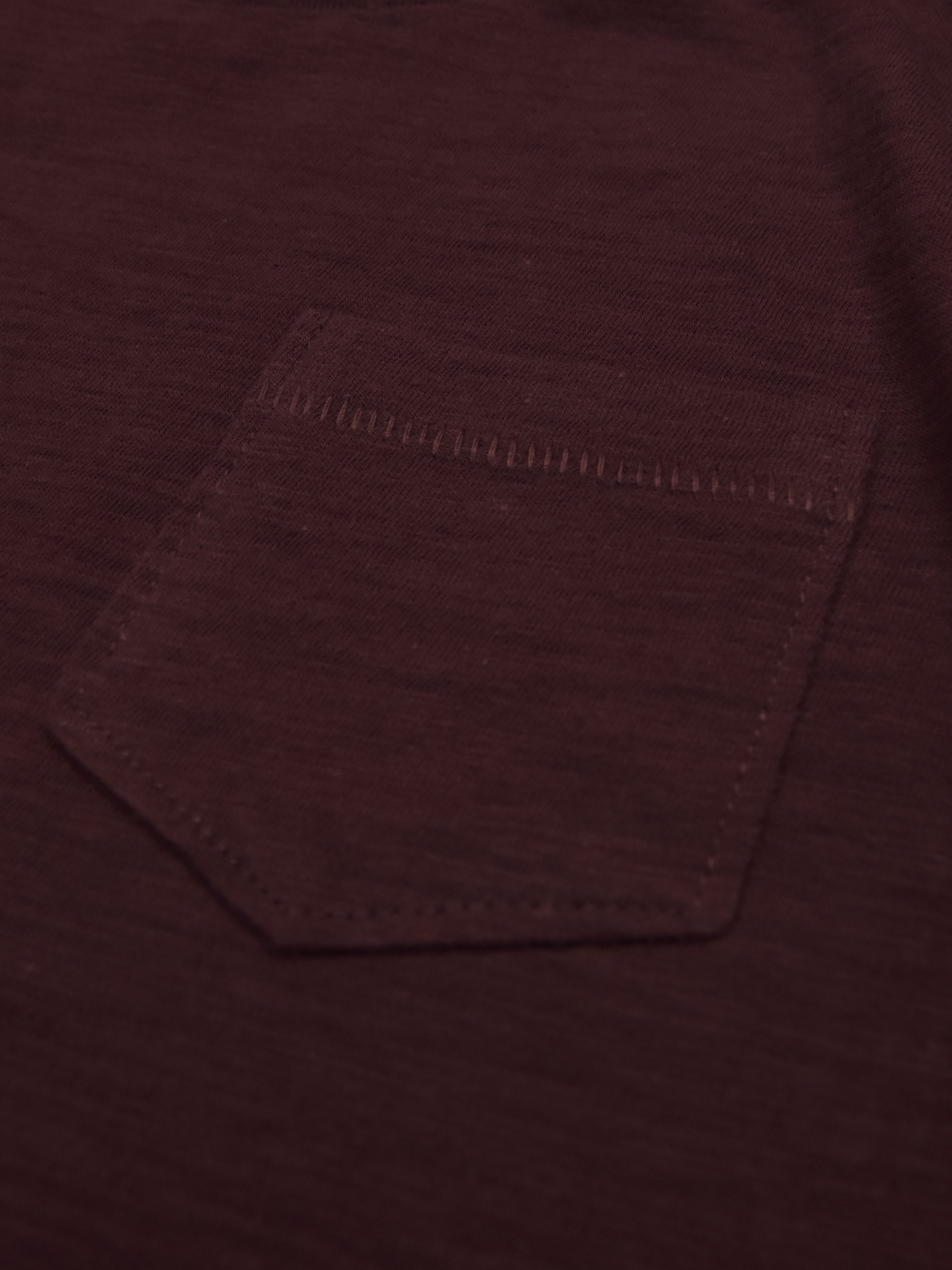 Maxx Crew Neck Long Sleeve Single Jersey Tee Shirt For Kids-Maroon Melange-RT2118