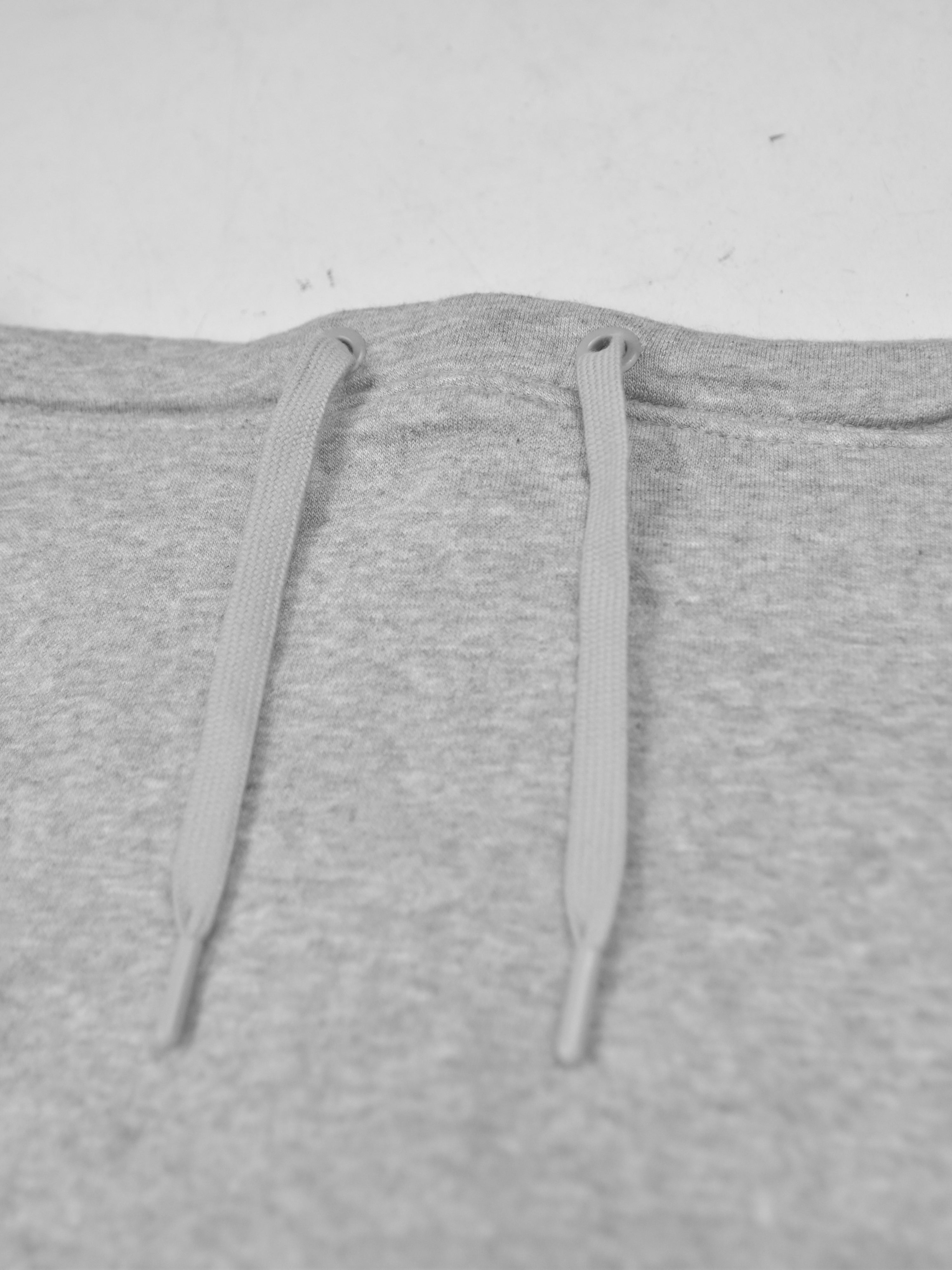 NK Fleece Cowl Neck Sleeveless Hoodie For Men-Grey Melange-RT2135