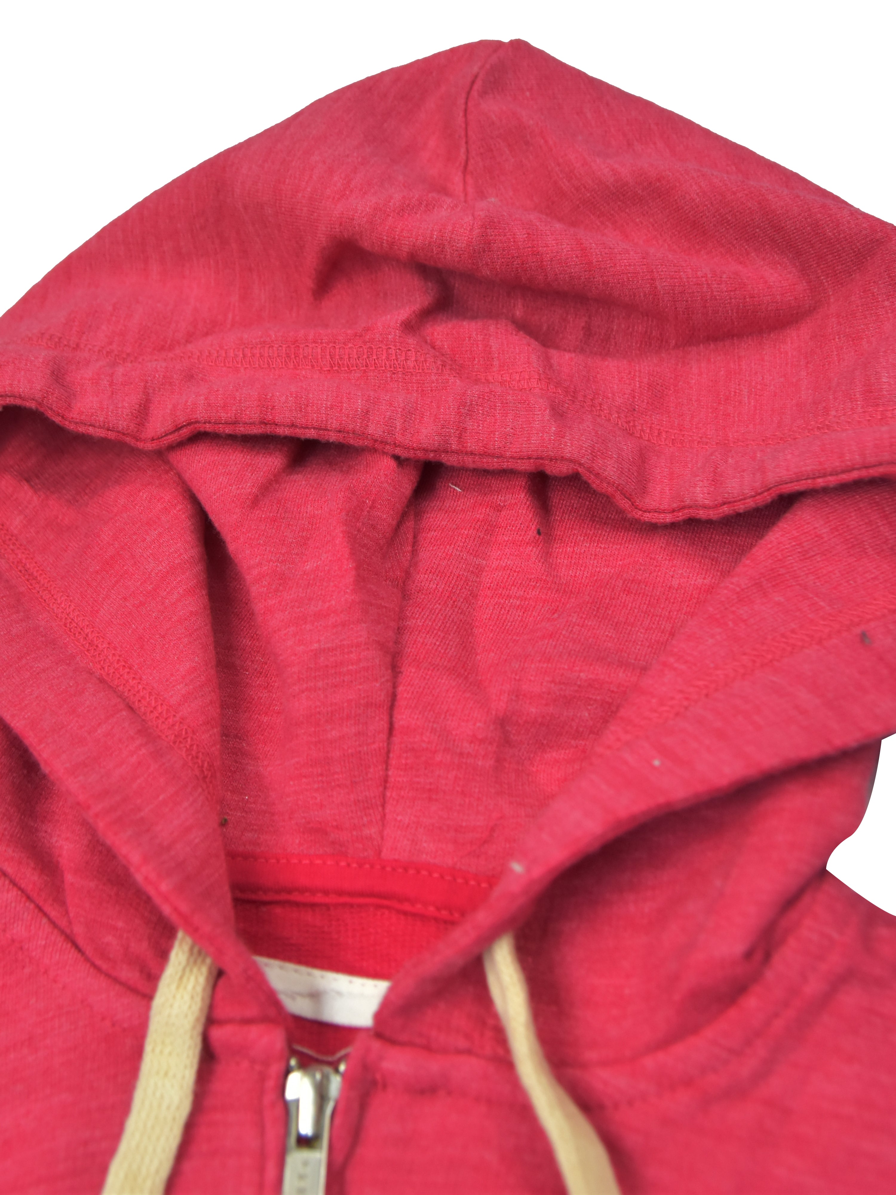 NK Terry Fleece Zipper Hoodie For Men-Pink Melange-SP6239