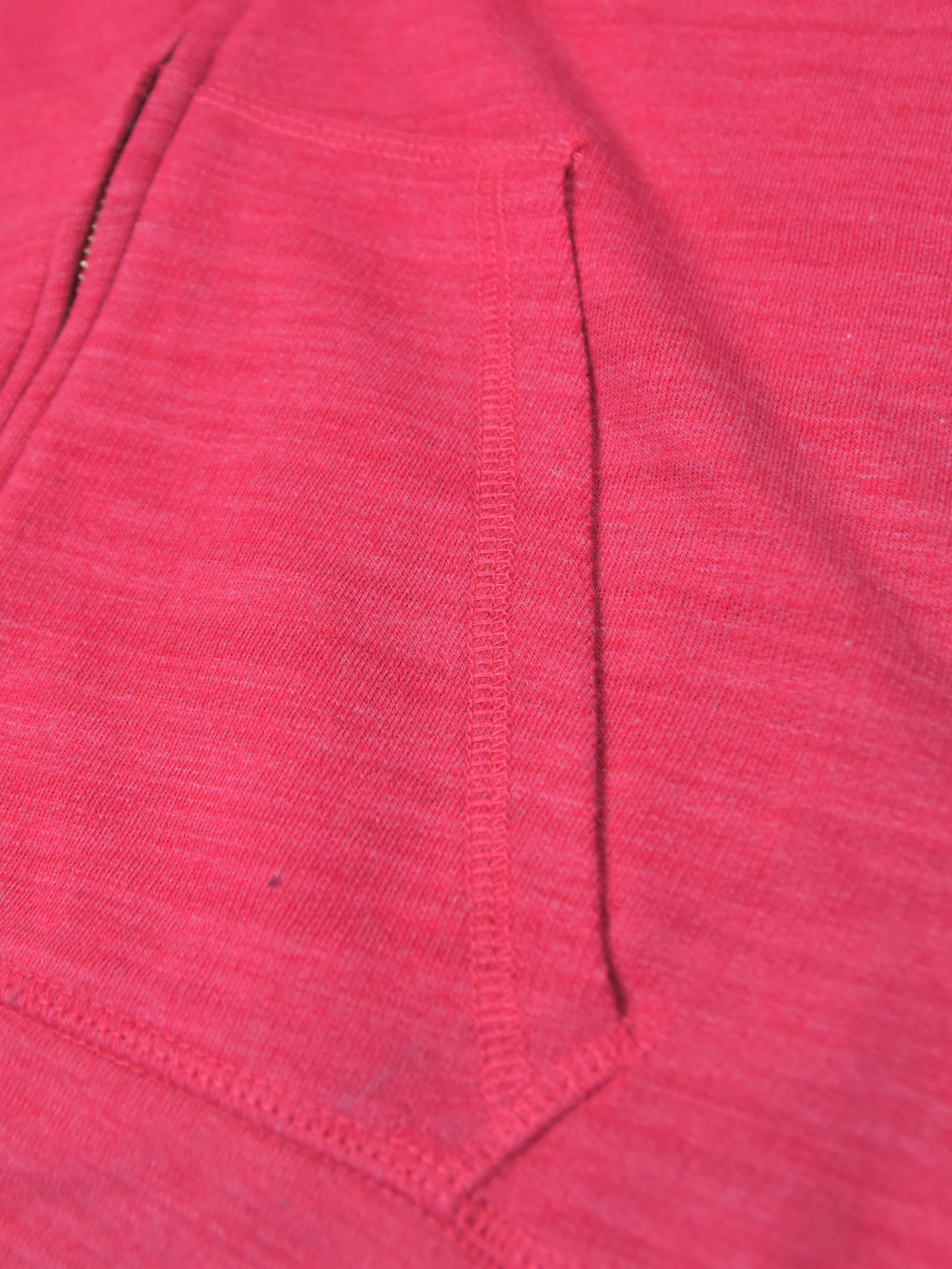 NK Terry Fleece Zipper Hoodie For Men-Pink Melange-SP6239