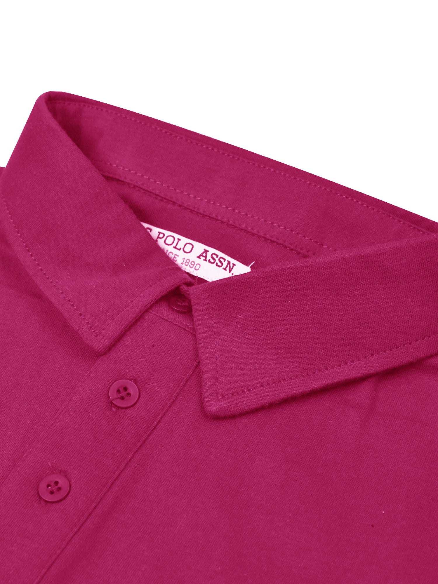 U.S.P.A Polo Shirt For Men-Magenta & Navy-RT49