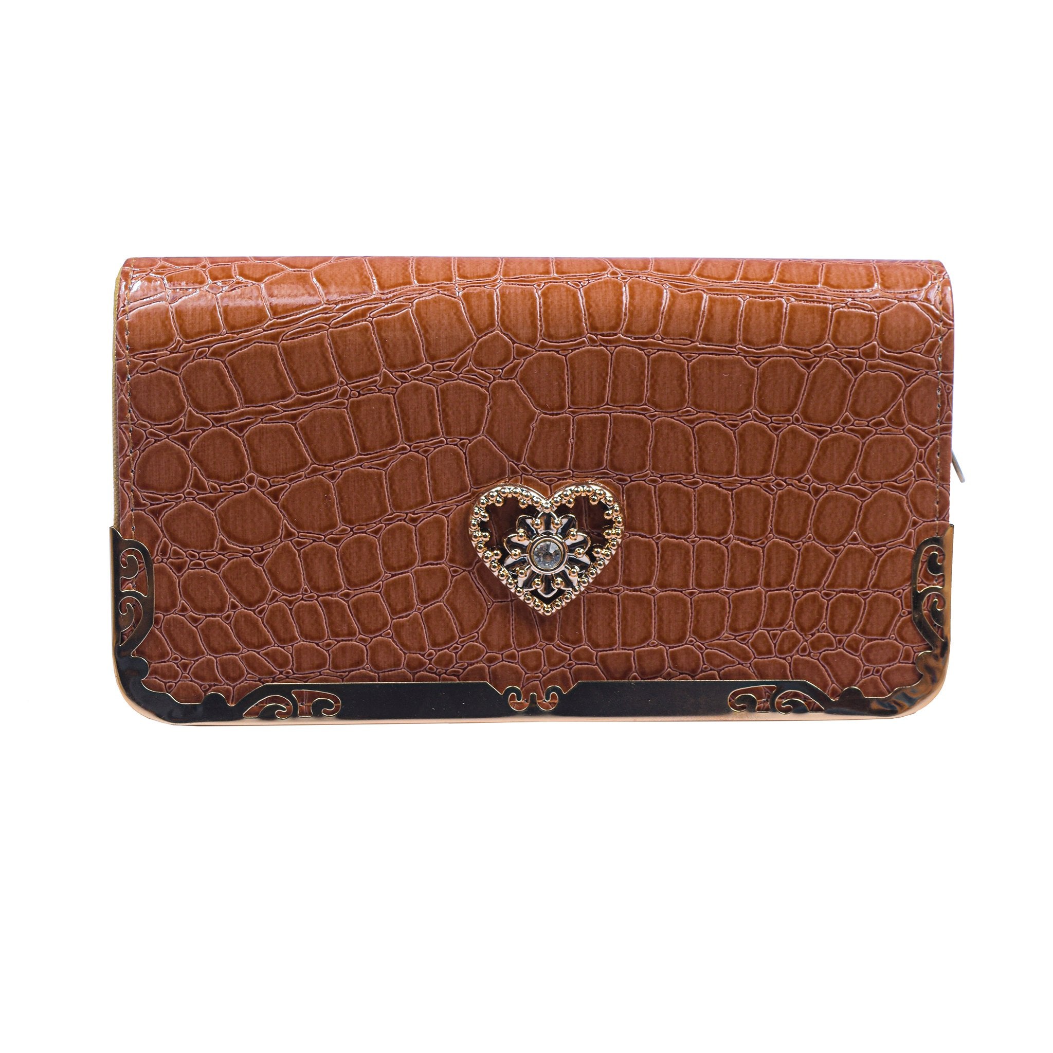 Leather Stylish Clutch Bag For Women-RT606