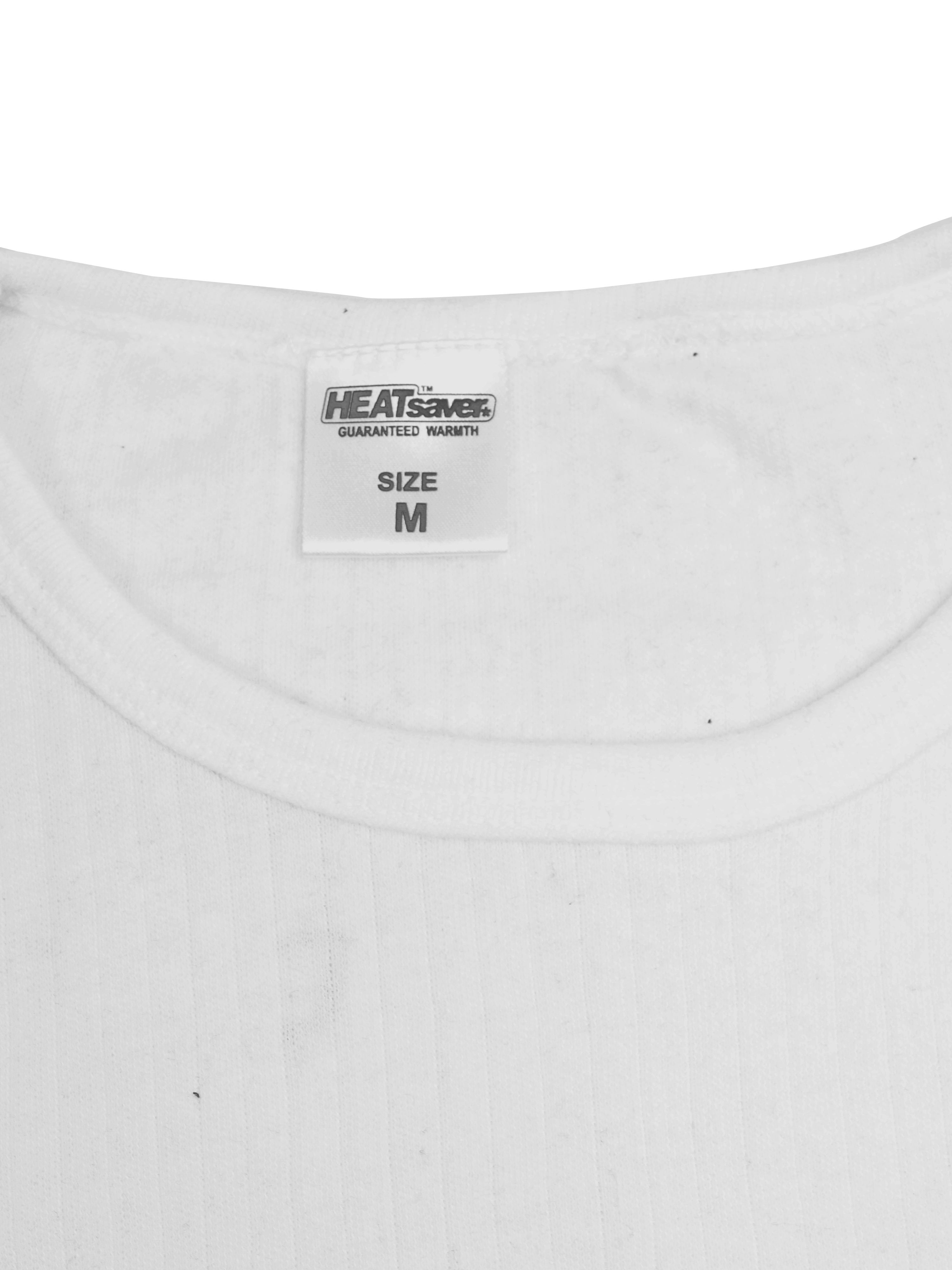 Next Thermal Under Jacket Half Sleeve Shirt For Men-White-RT2299