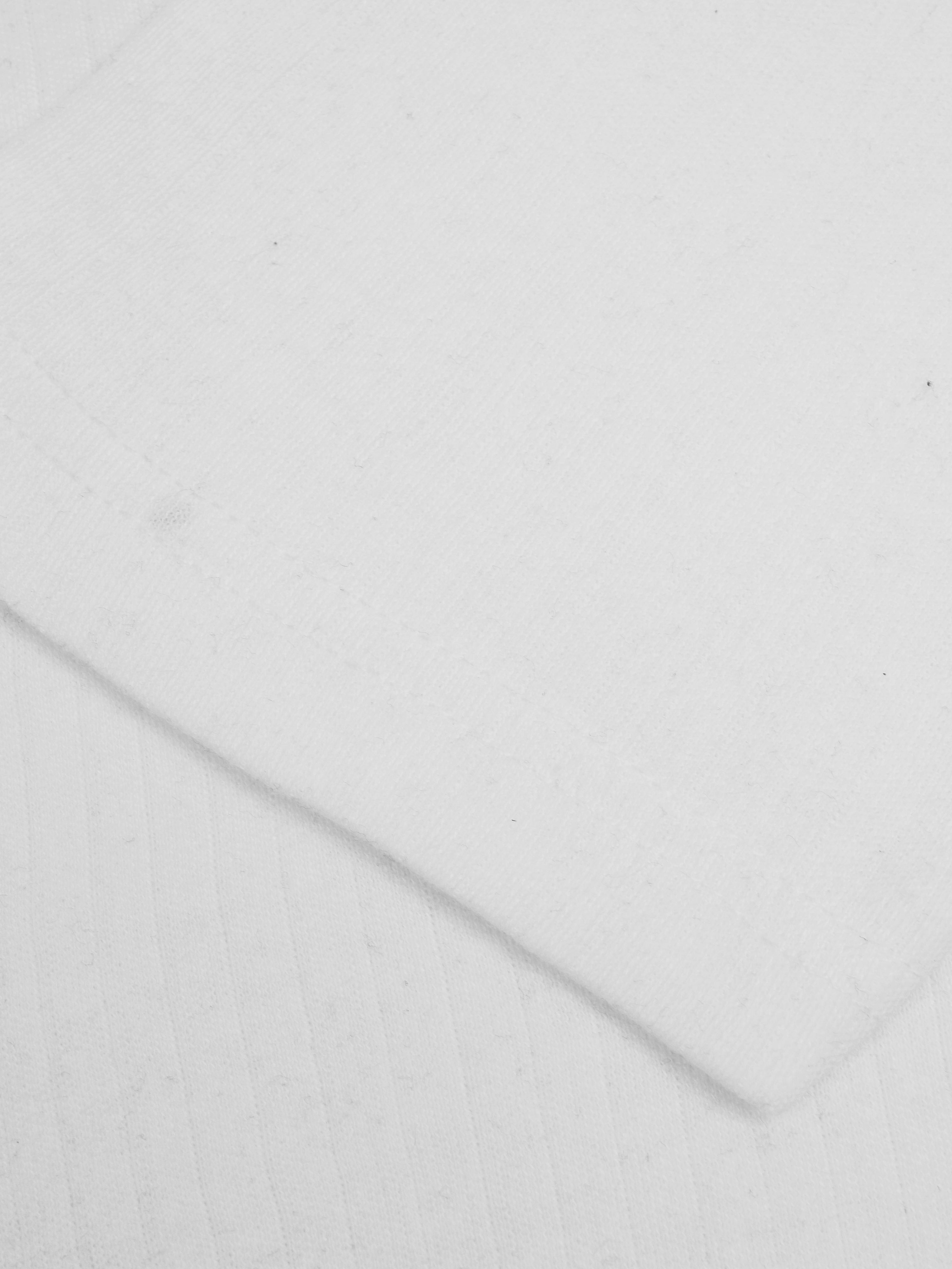 Next Thermal Under Jacket Half Sleeve Shirt For Men-White-RT2299