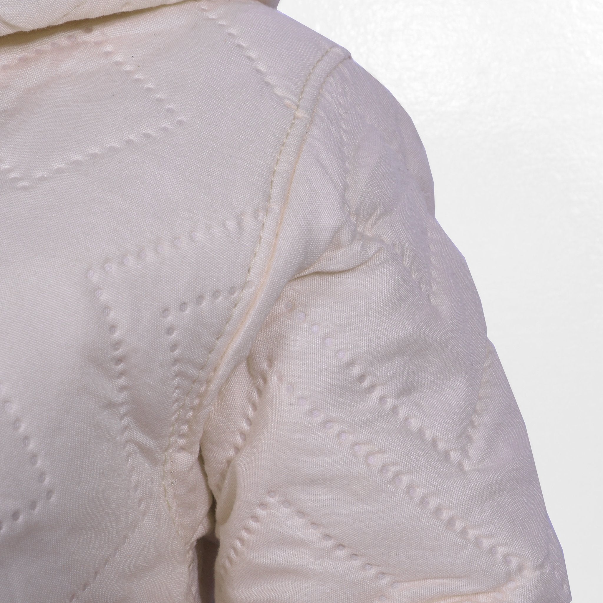Quilted Zipper Hoodie For Kids-Light Pink-NA10130