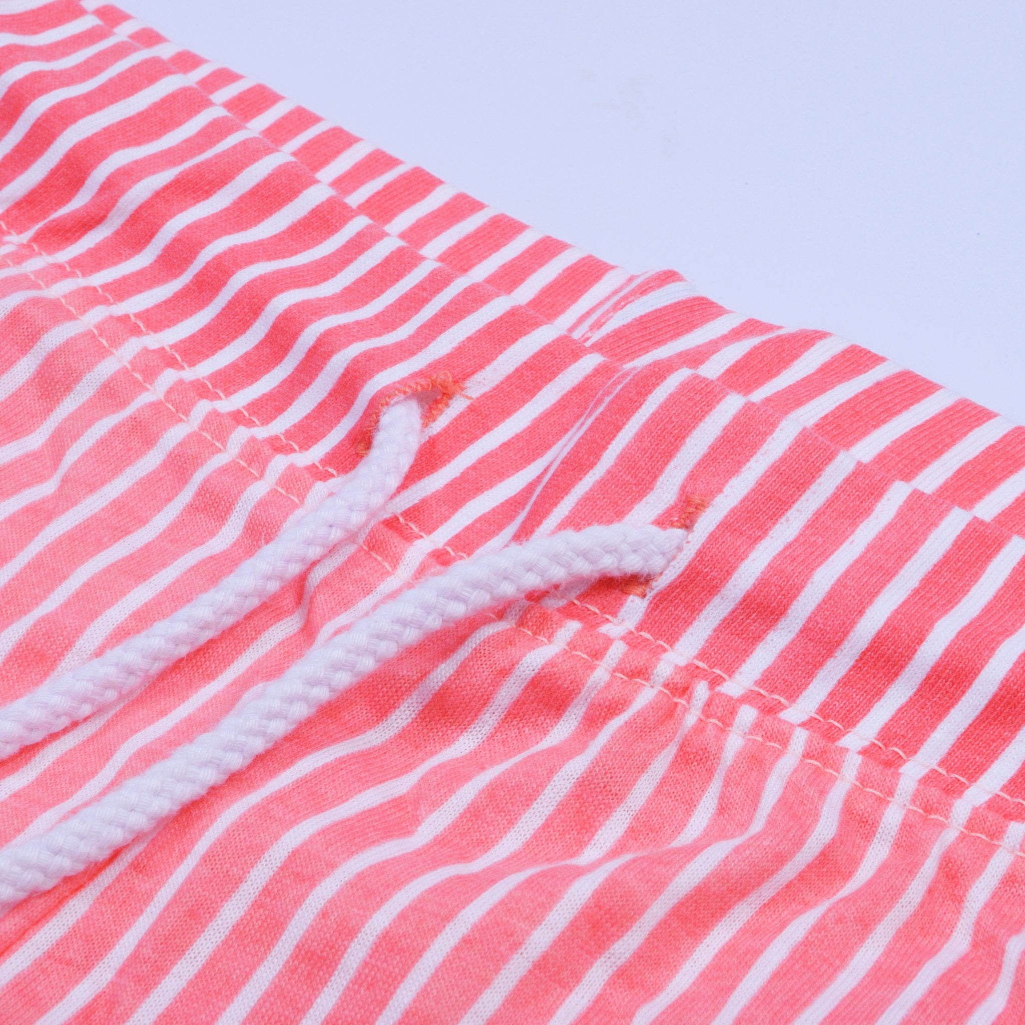 U.S Polo Sleeve Less Sleeping Suit For Women-Pink Striper-RT603