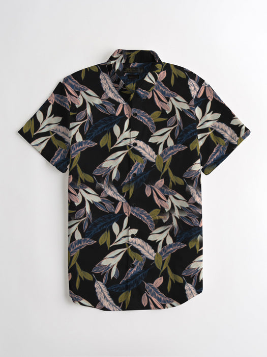 Oxen Nexoluce Premium Slim Fit Casual Shirt For Men-Allover Print-SP6657
