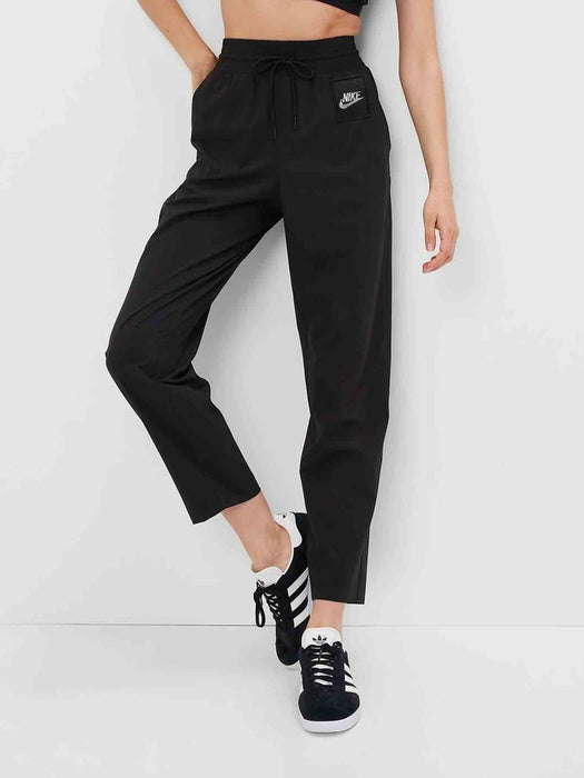 NK Fleece Straight Fit Trouser For Ladies-Black-RT1710