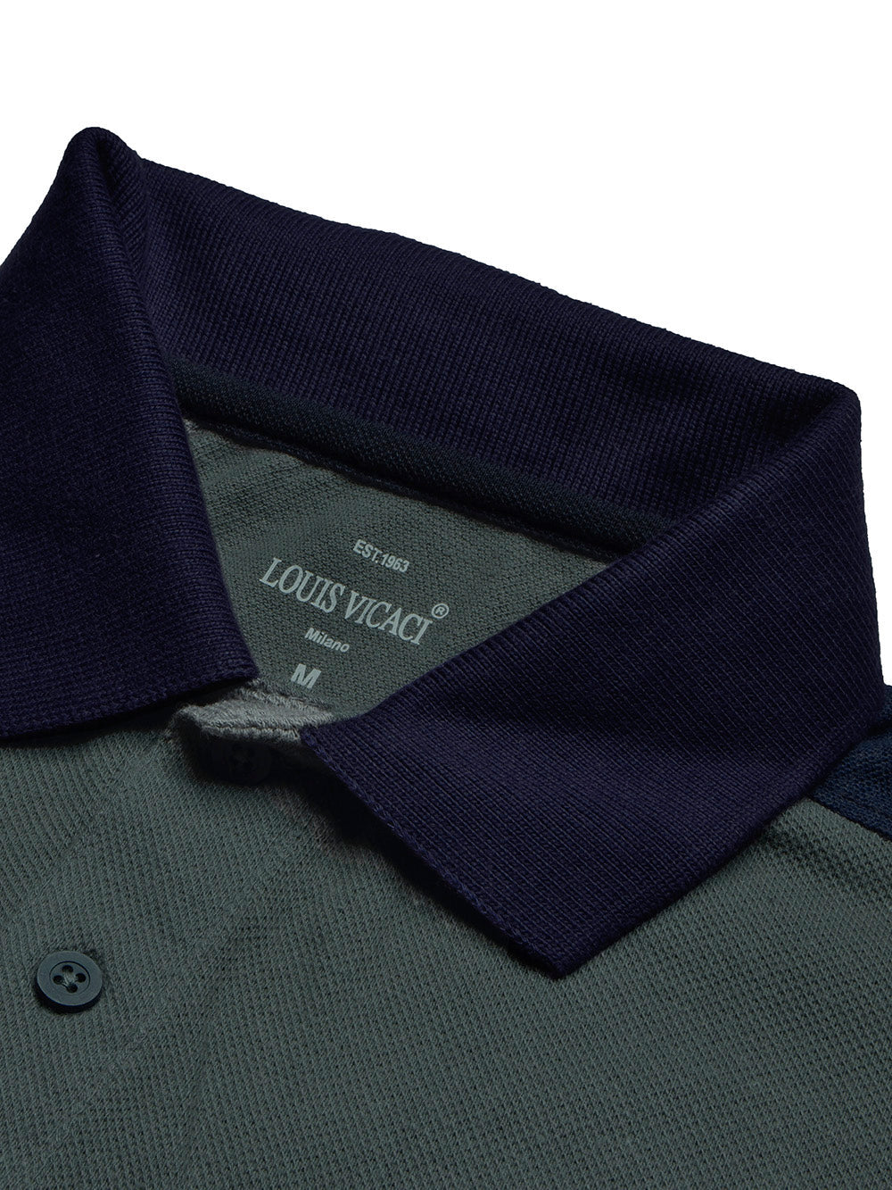 Summer Polo Shirt For Men-White with Dark Slate Grey-RT2361