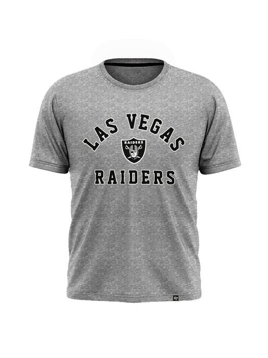 47 Single Jersey Crew Neck Tee Shirt For Men-Grey Melange-BE14762