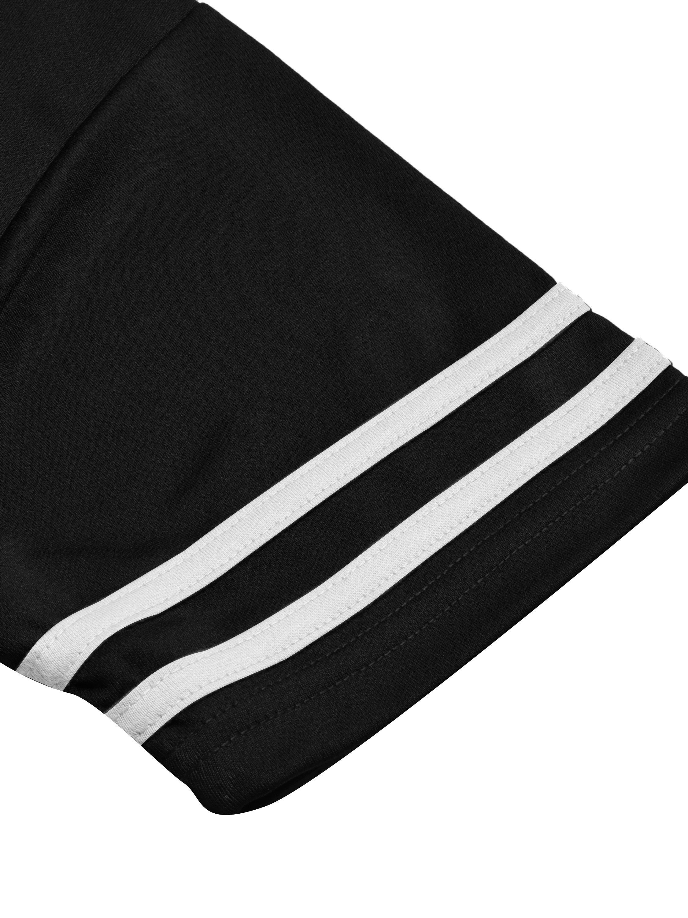 Louis Vicaci Summer Active Wear Tracksuit For Men-Black-RT2415