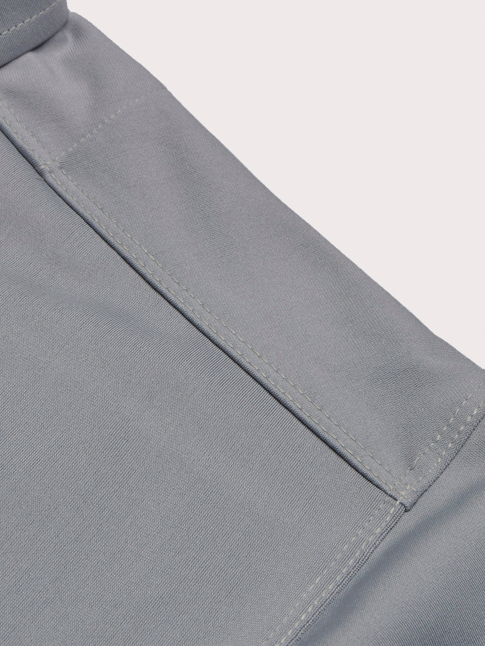 Louis Vicaci Super Stretchy Slim Fit Long Sleeve Summer Formal Casual Shirt For Men-Slate Grey-BE1069/BR13305