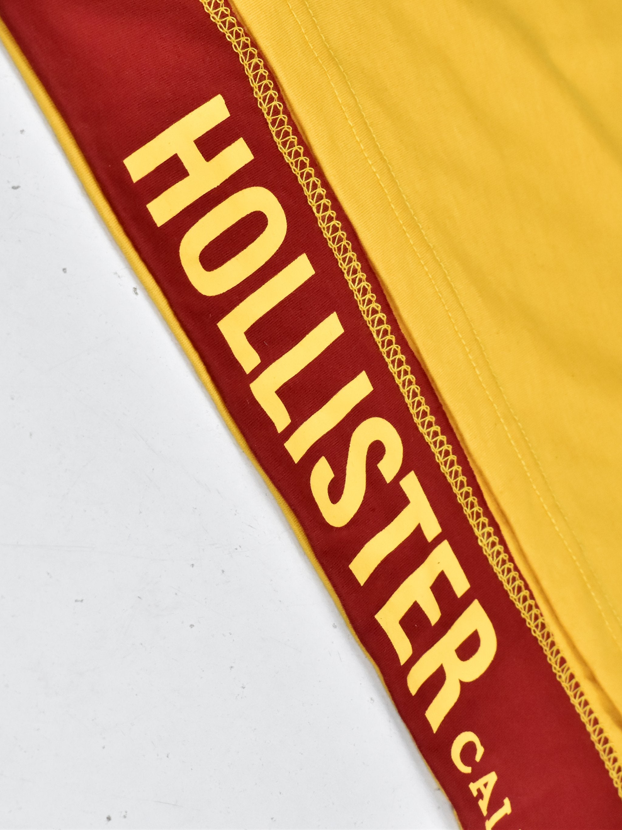 HST Single Jersey V Neck Tee Shirt For Men-Yellow-AB06