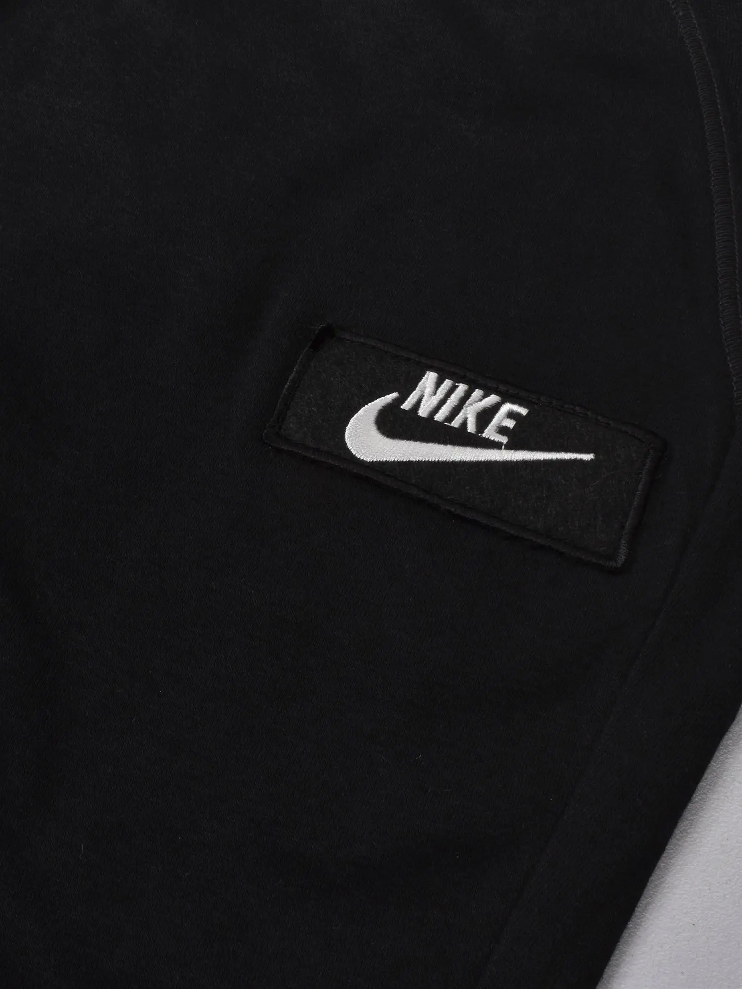 NK Fleece Slim Fit Without Pockets Jogger Trouser For Ladies-Black-RT2149