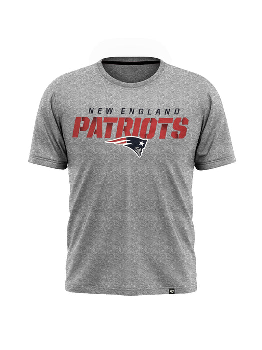 47 Single Jersey Crew Neck Tee Shirt For Men-Grey Melange-BE14761