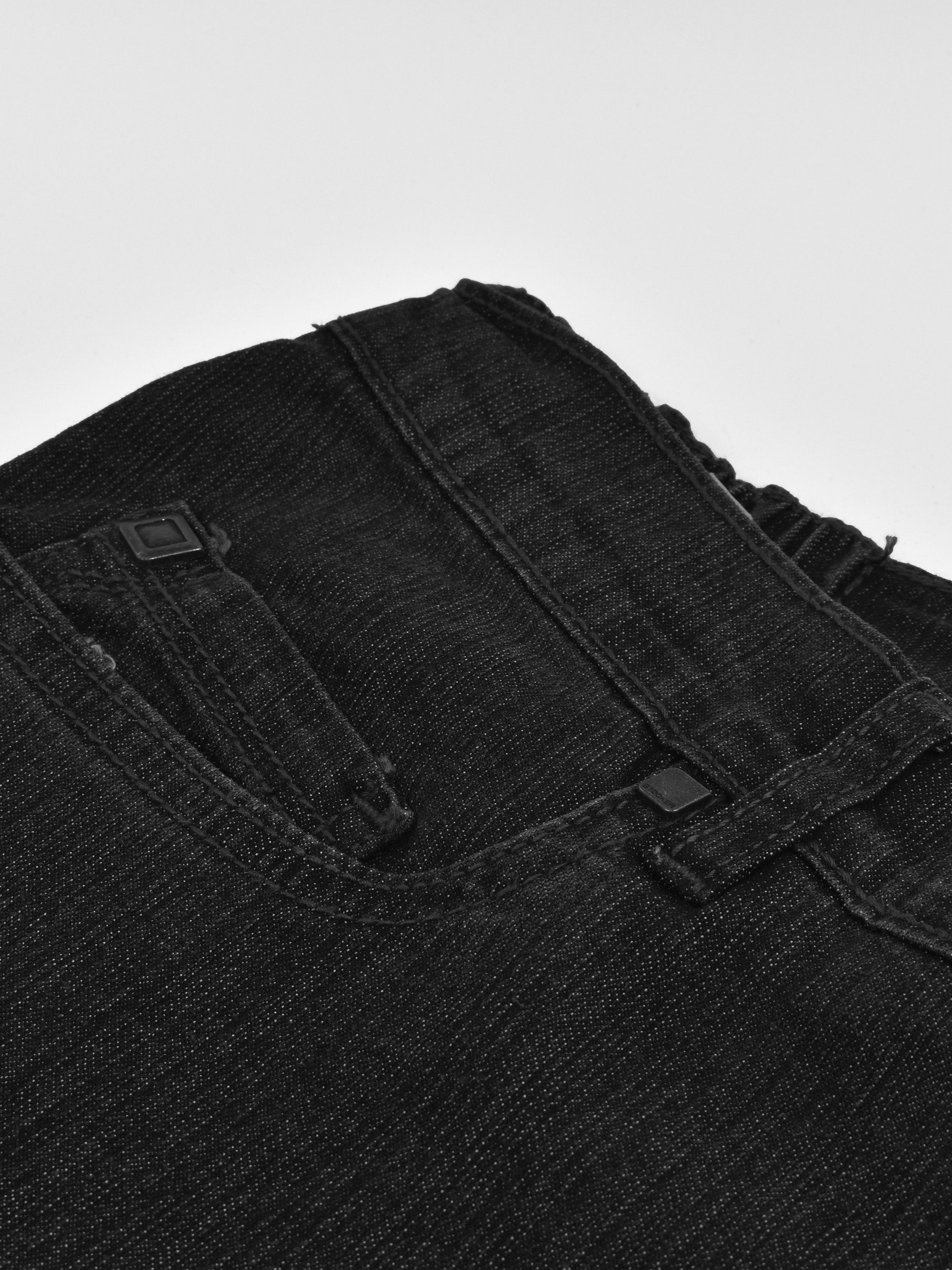 Santiago Men Denim-Black Melange