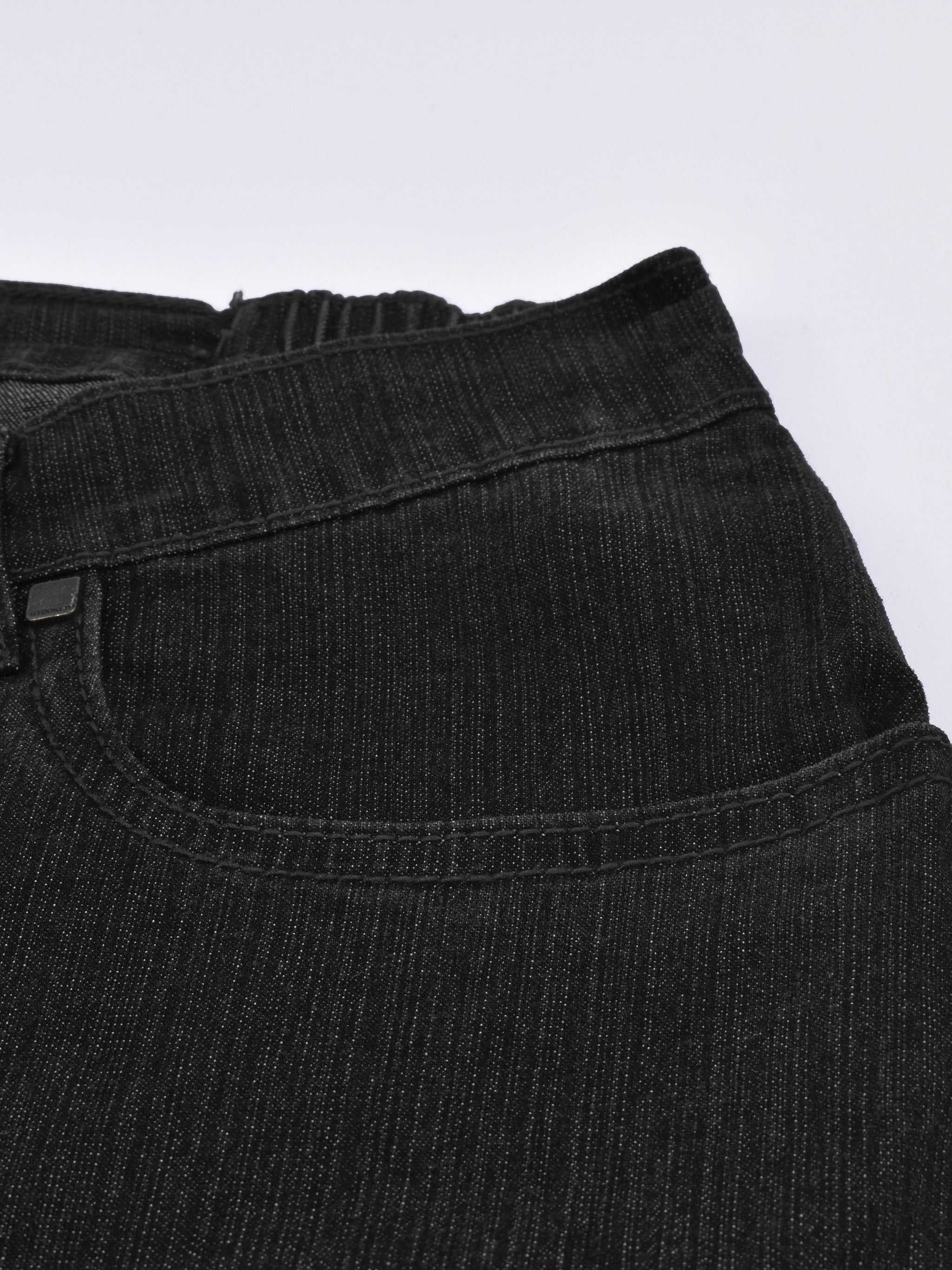 Santiago Men Denim-Black Melange
