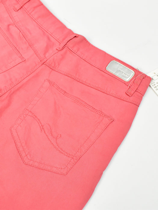 Stooker Slim Fit Stretch Capri For Ladies-Light Hot Pink-F175