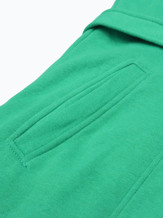 McKenzie Stylish Long Trench Coat For Ladies-Light Green-RT1053