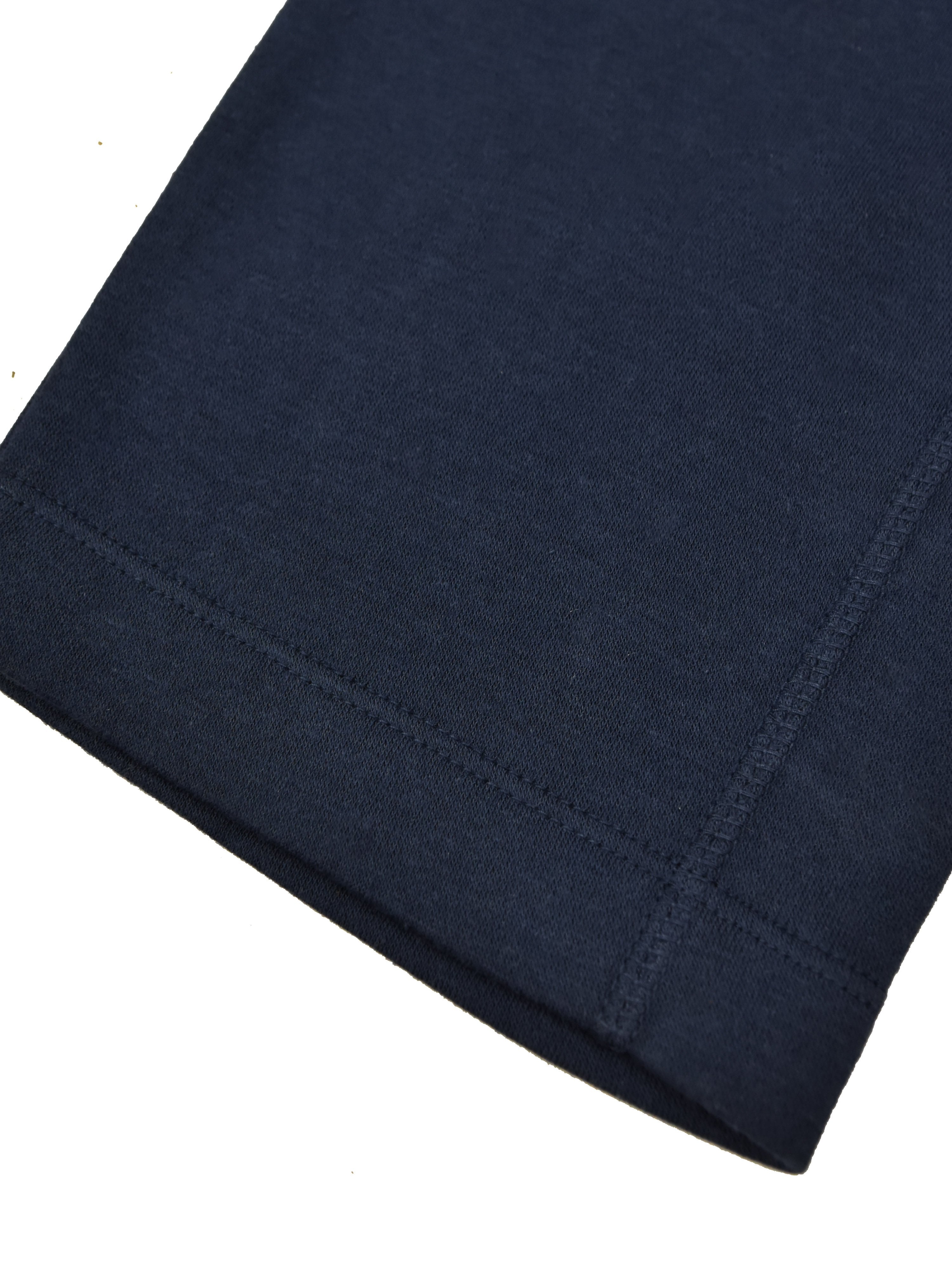 Drift King Regular Fit Zipper Fleece Jogger Trouser For Men-Navy-SP5459