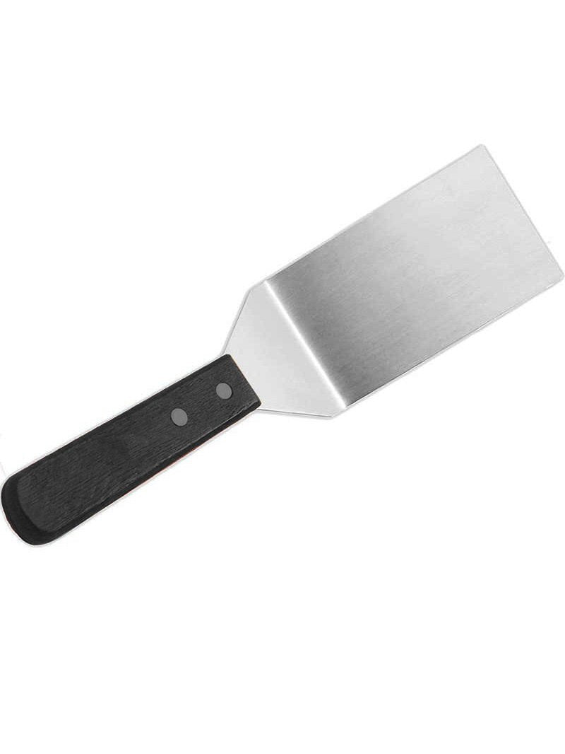 Stainless Steel Wooden Handle Spatula-BE14704