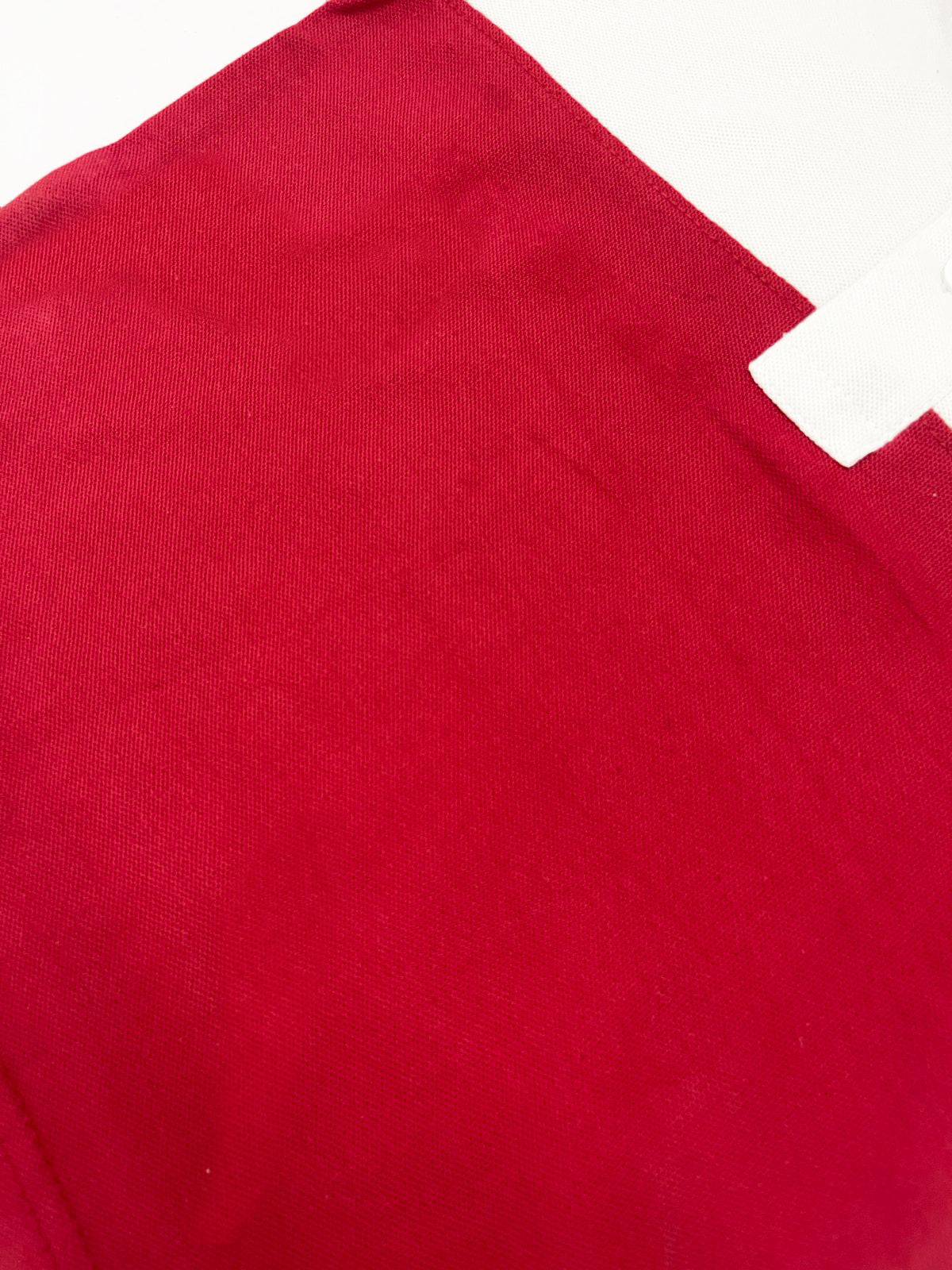 USPA Half Sleeve P.Q Polo Shirt For Kids-White & Red-RT1960