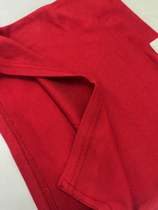 USPA Half Sleeve P.Q Polo Shirt For Kids-White & Red-RT1960