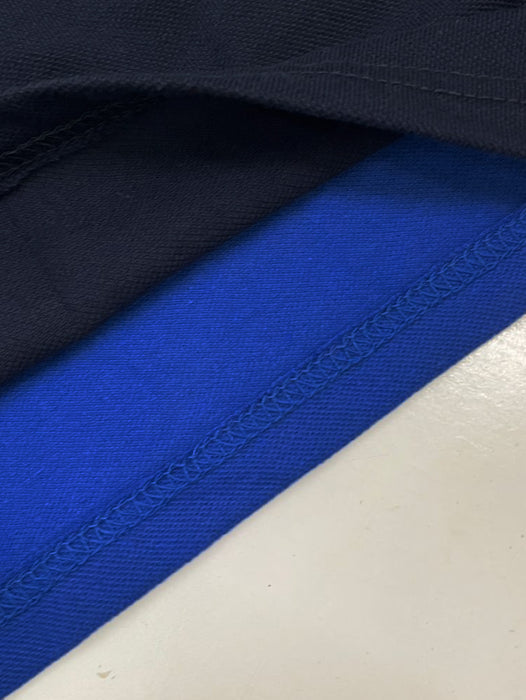 USPA Half Sleeve P.Q Polo Shirt For Kids-Dark Navy & Blue-RT1972