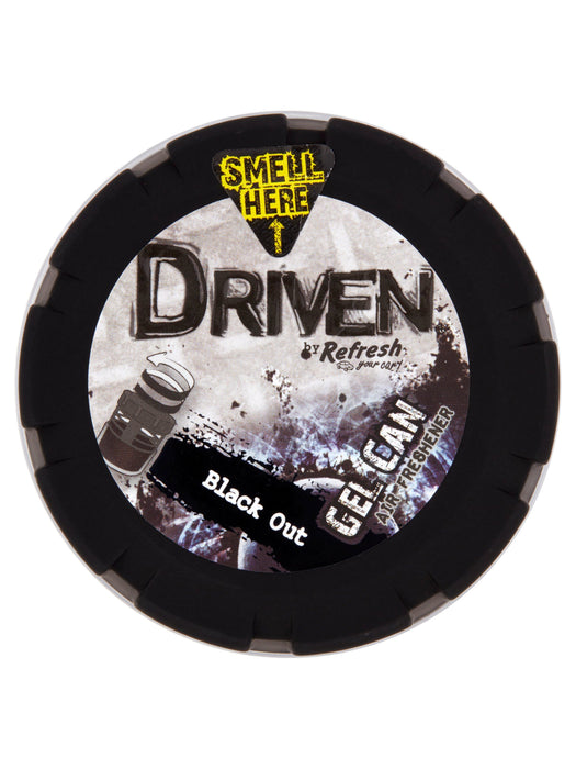 Driven By Refresh Your Car Black Out Gel Can Air Freshener-RT515