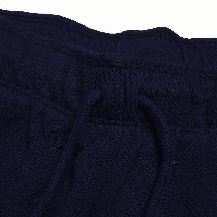 Fleece Printed Logo Capri For Ladies-Dark Purple-RT885