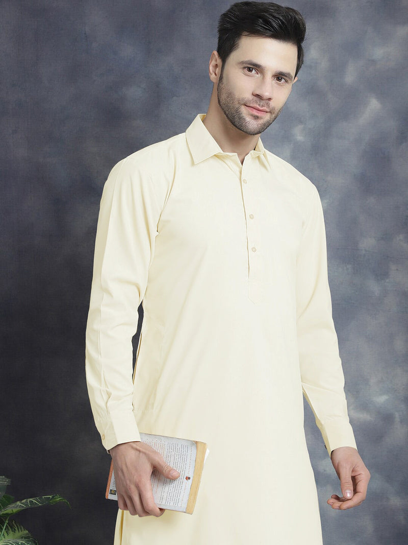 Maryland Cotton Sutton Unstitched Suit For Men-Off White-RT2443