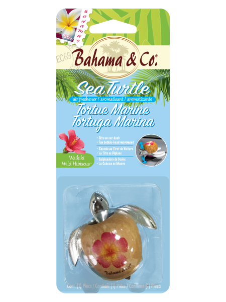Bahama & Co Sea Turtle Car Dashboard Air Freshener-RT510