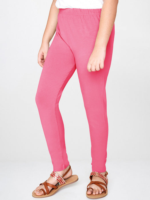 Bella Couture Legging For Girls-Pink-RT216