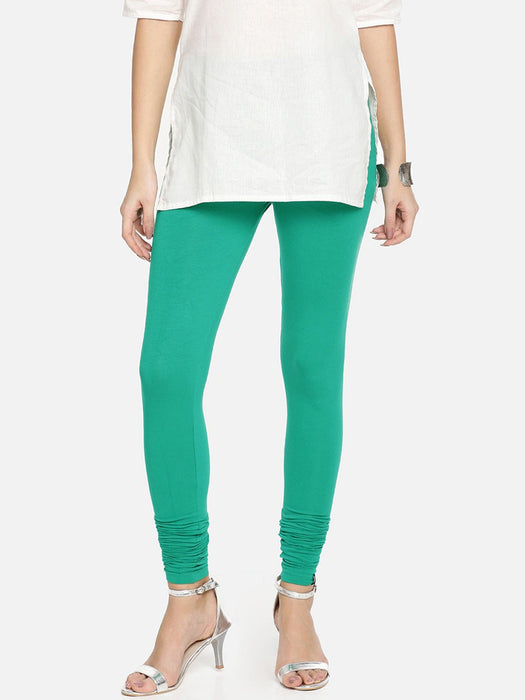 Bella Couture Leggings For Ladies-Cyan Blue-AN2556