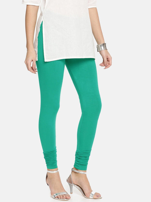 Bella Couture Leggings For Ladies-Cyan Blue-AN2556