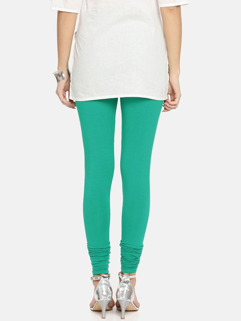 Bella Couture Leggings For Ladies-Cyan Blue-AN2556