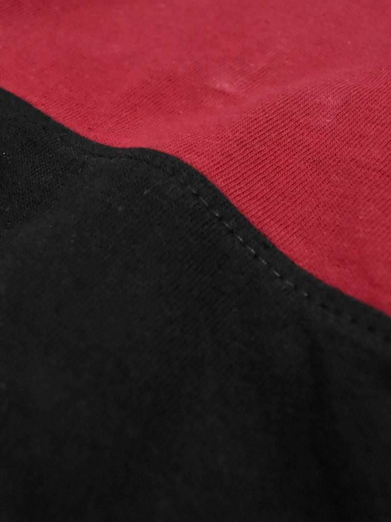 Champion Single Jersey Polo Shirt For Kids-Dark Red with Black Panels-BE14416
