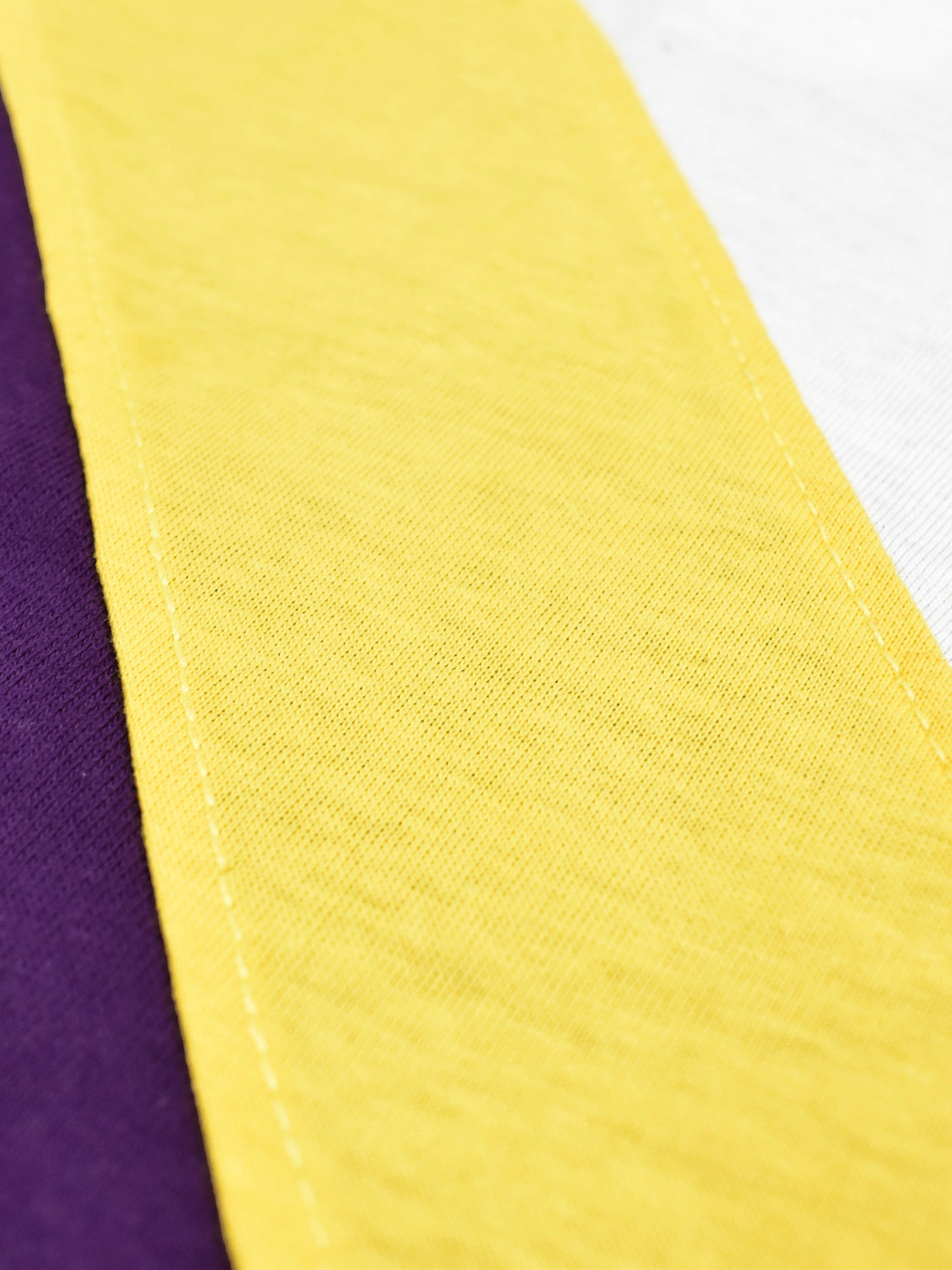 Champion Single Jersey Polo Shirt For Kids-Purple & Yellow with White-RT2403