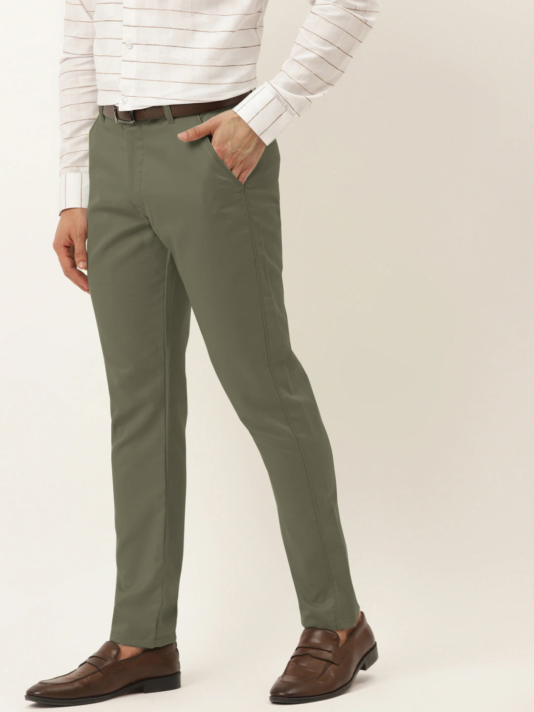 Replay Formal Dress Pent For Men-Light Green-RT339