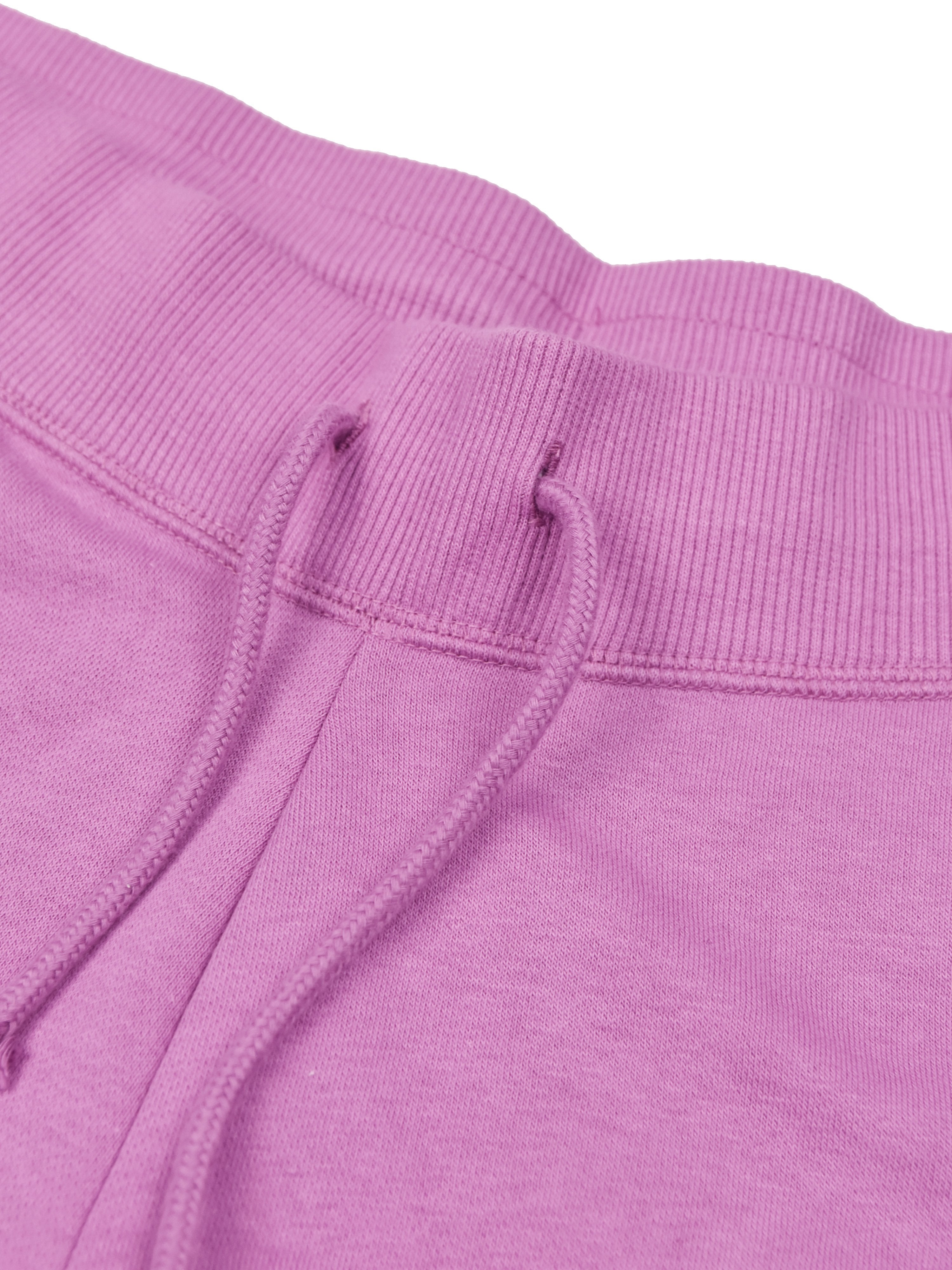 Drift King Slim Fit Zipper Fleece Jogger Trouser For Men-Pink-AN3249