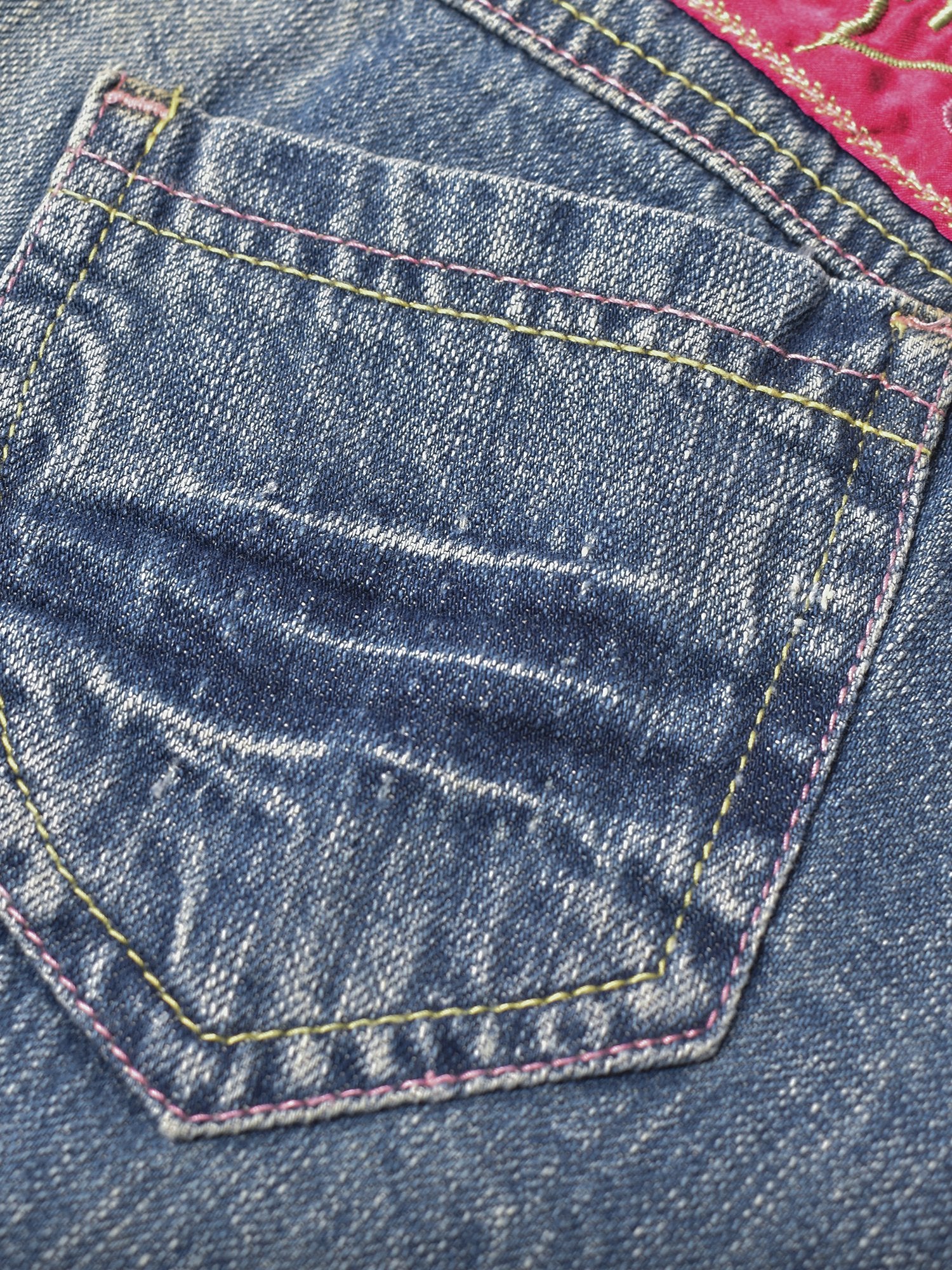 Falmer Denim Skirt For Girls-Light Blue Faded-F195