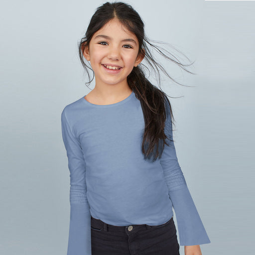 brandsego - Favourite Tee Next Single Jersey Umbrella Long Sleeve Shirt For Girl-BE8524