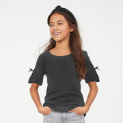 brandsego - Favourite Tee Next Single Jersey Umbrella Sleeve Shirt For Girl-BE8523
