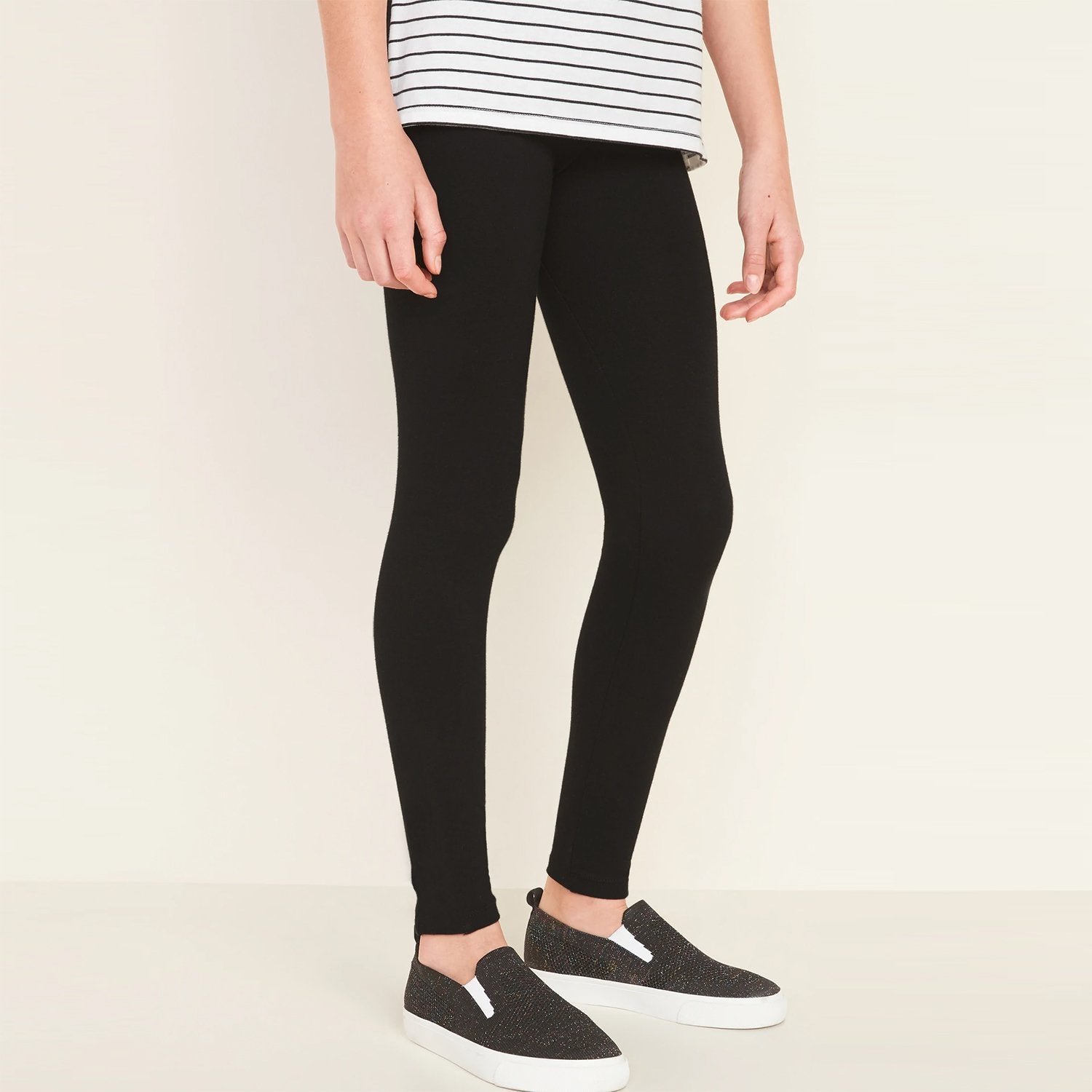 Stylish Legging For Girls-Black-BE12359