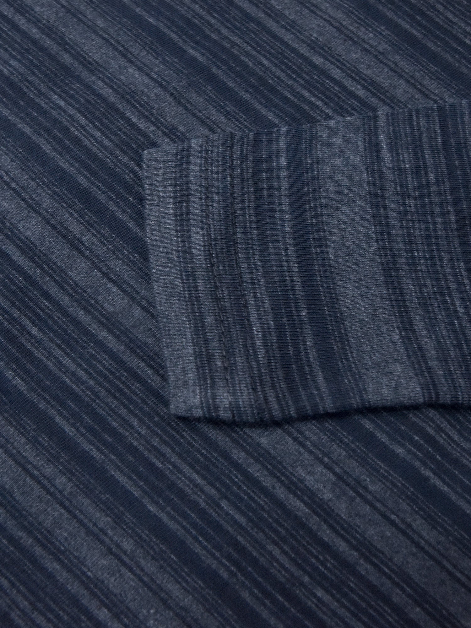 Next Single Jersey Long Sleeve Polo Shirt For Kids-Navy with Stripe-BE16780