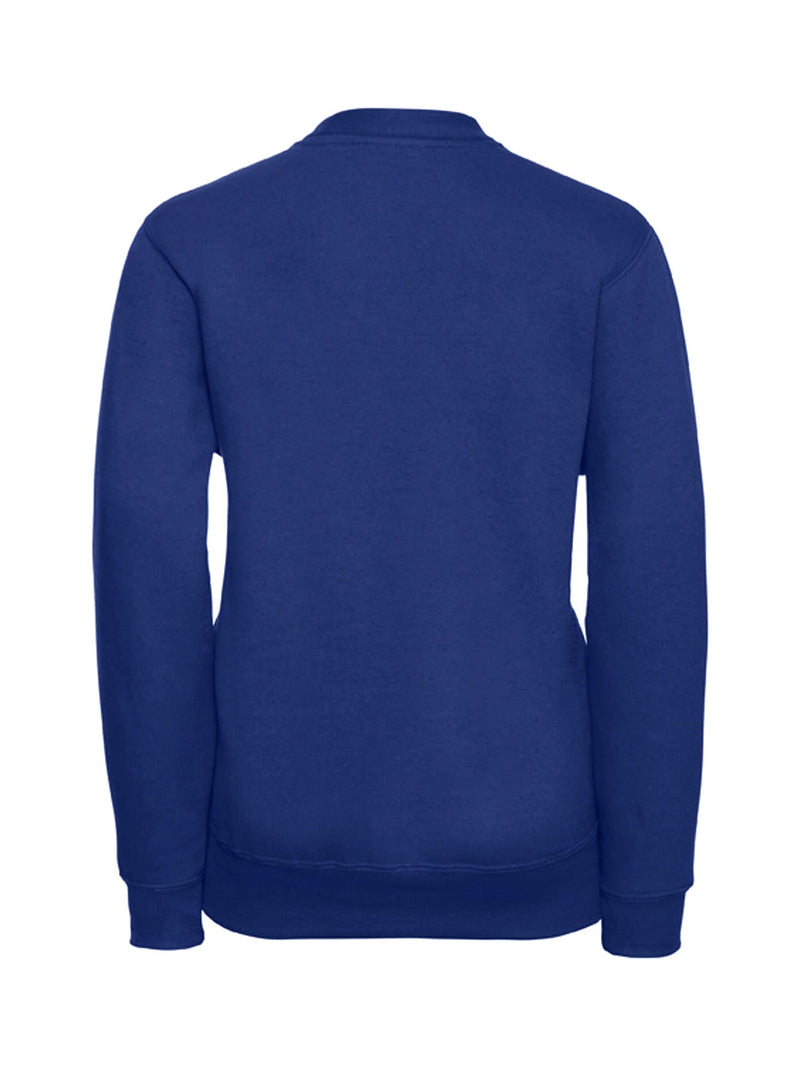 Russell Fleece Cardigan Sweatshirt For Kids-Blue-RT861