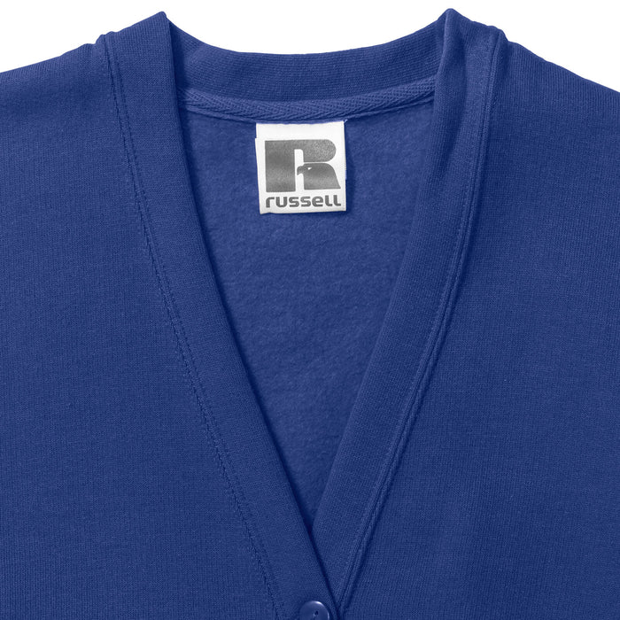 Russell Fleece Cardigan Sweatshirt For Kids-Blue-RT861